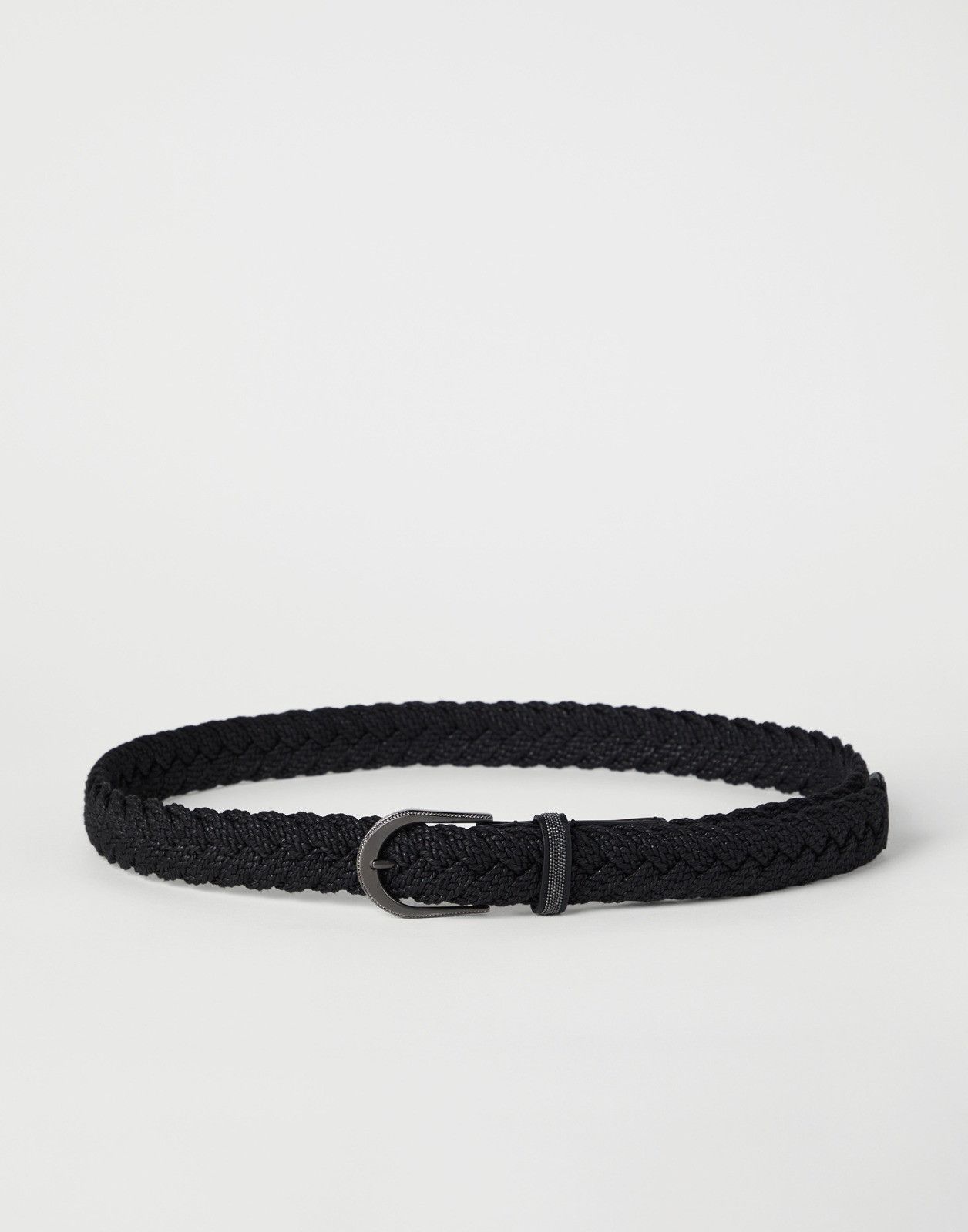 Brunello Cucinelli o1la1rc1a0425 Size: OS / Belt in Nero Size ONE SIZE - 1 Thumbnail