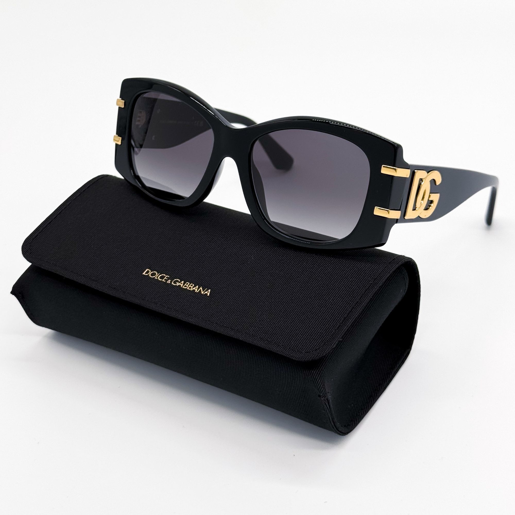 NEW DG4501 501/8G DOLCE&GABBANA GOLD SHIELD SUNGLASSES DG450