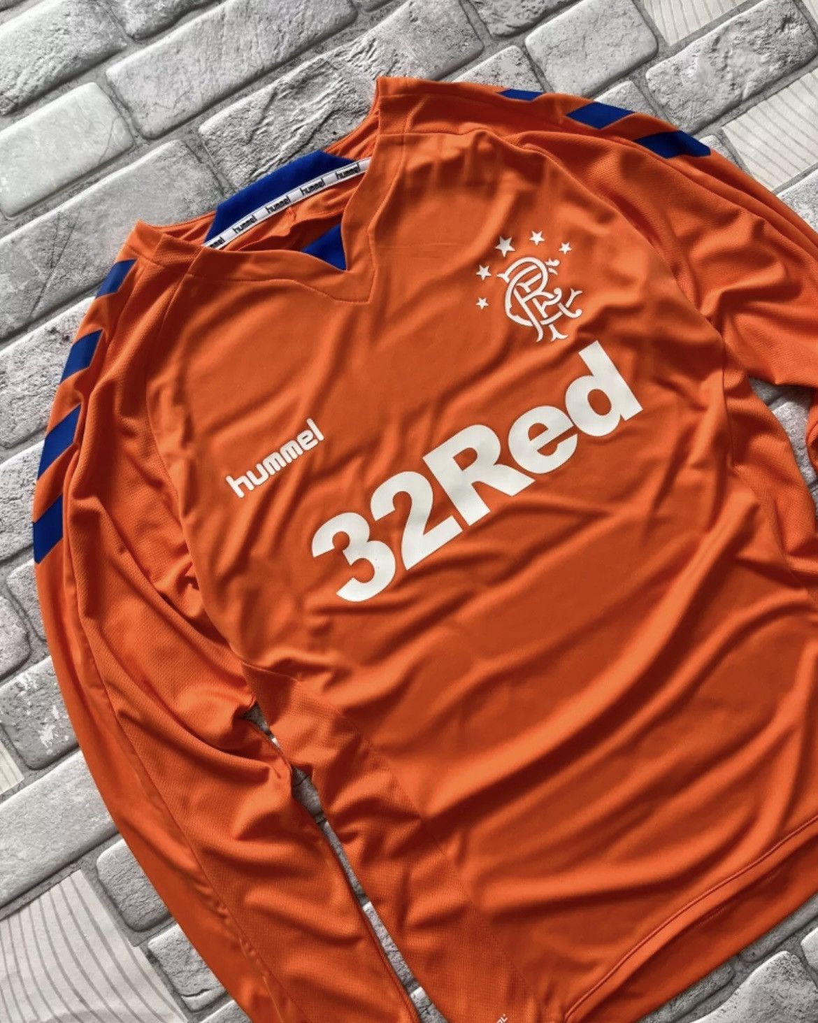 Hummel RANGERS 2018/19 OFFICIAL THIRD LONG SLEEVED FOOTBALL Size US M / EU 48-50 / 2 - 3 Thumbnail