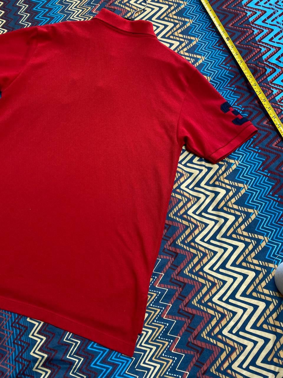Polo Ralph Lauren T-Shirt Polo by Ralph Lauren big logo pony #3 polos Vintage Size US L / EU 52-54 / 3 - 15 Thumbnail