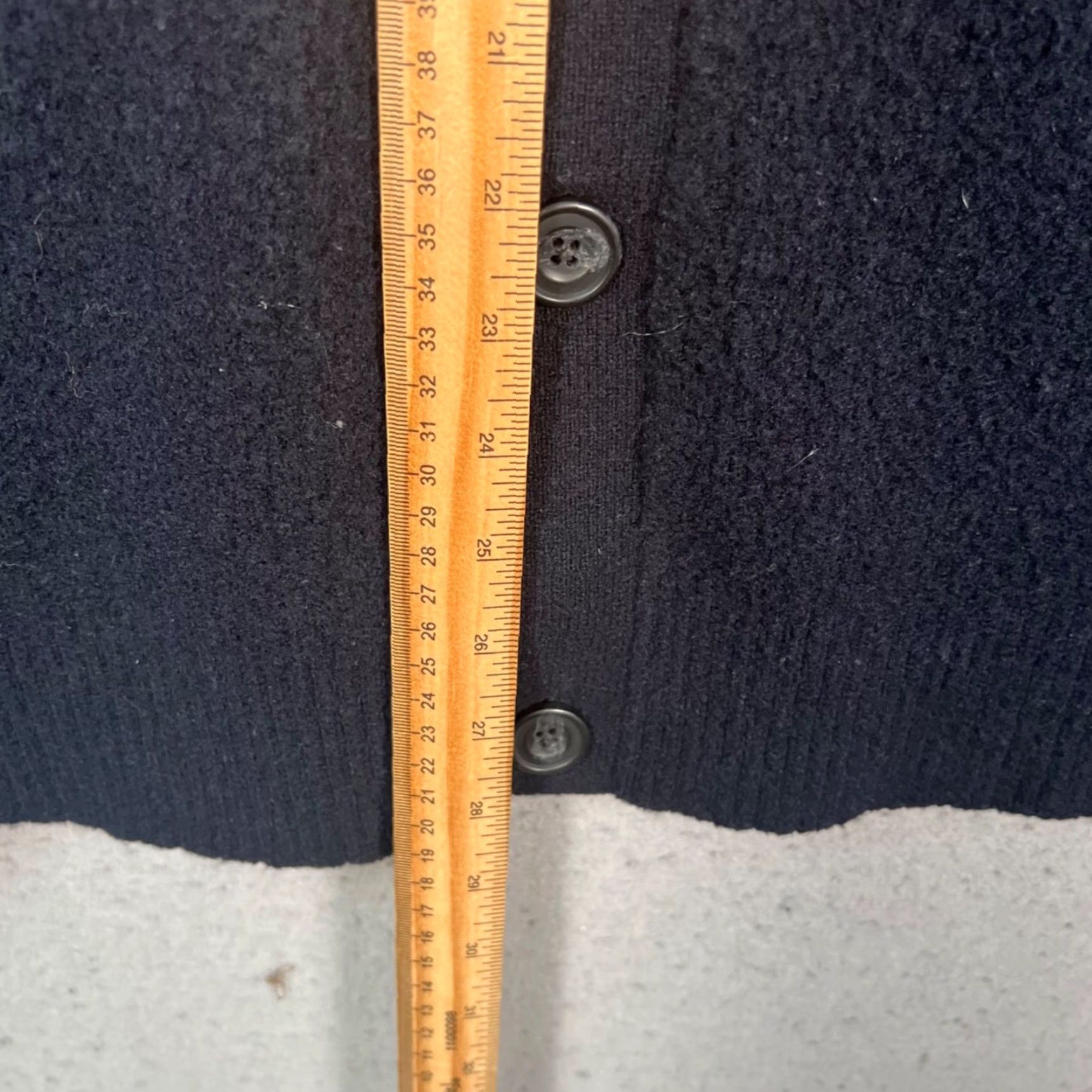 Uniqlo Uniqlo Cardigan Sweater Mens Medium Navy Blue Knit Button Pockets Wool Cotton Acrylic Nylon Size US M / EU 48-50 / 2 - 6 Thumbnail