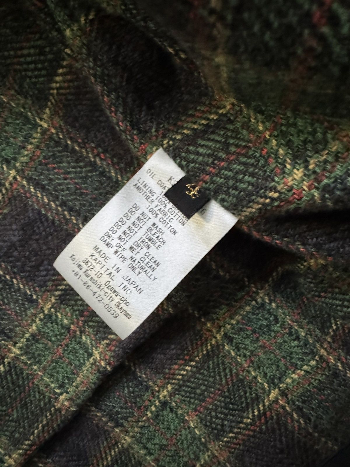Kapital Kountry Kapital Navy Waxed Chore Jacket Size US XL / EU 56 / 4 - 7 Thumbnail