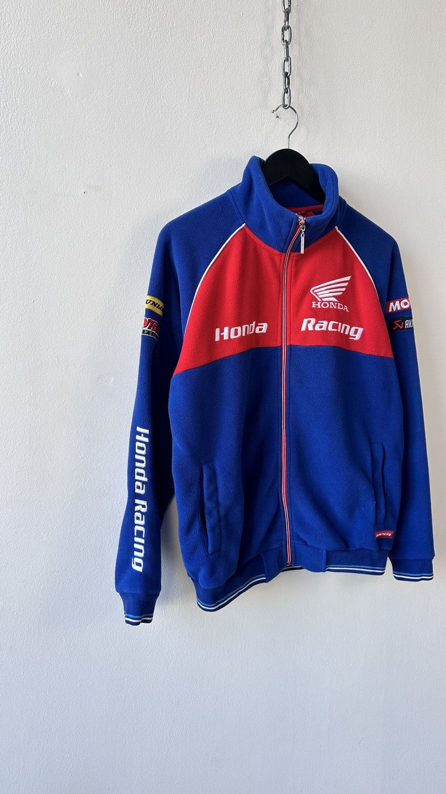 Honda Honda Racing Team Fleece Zip Up Jacket Size S Gorpcore Moto Size US S / EU 44-46 / 1 - 4 Thumbnail
