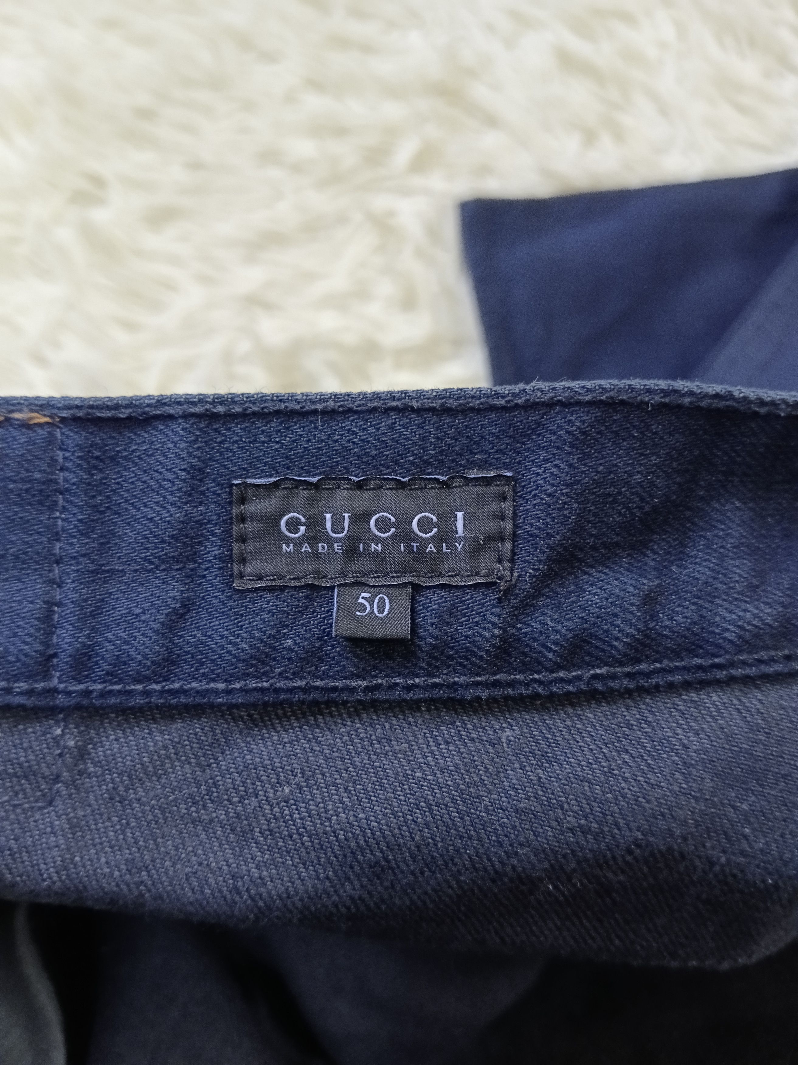 GUCCI MADE IN ITALY DENIM PANTS