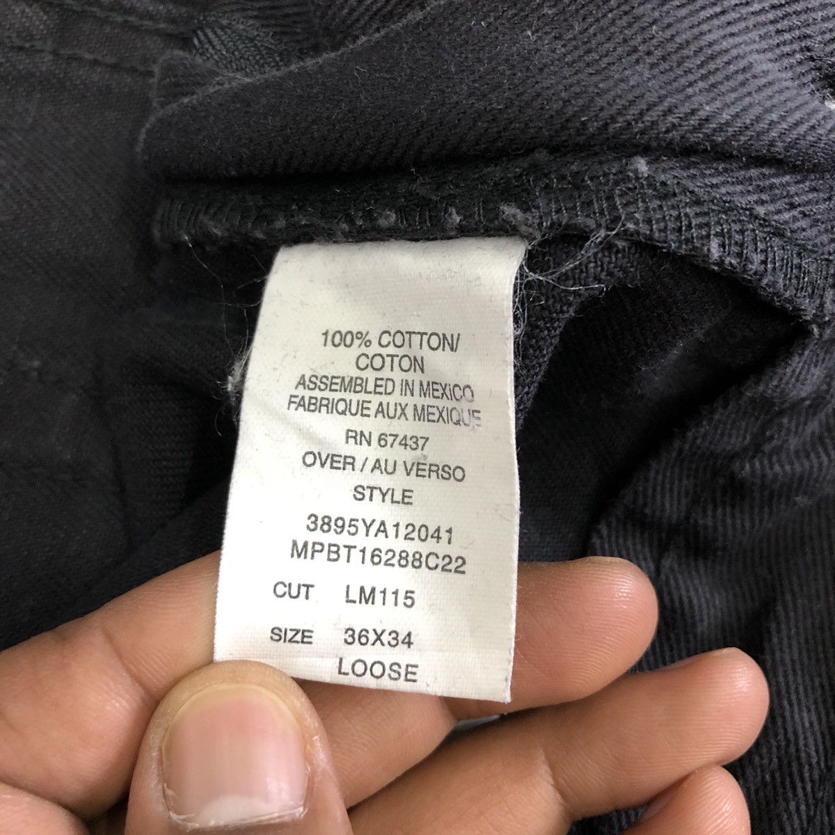 Ralph Lauren 💢Rare💢 Vintage RL RALPH LAUREN Baggy Denim Jeans Size US 36 / EU 52 - 9 Thumbnail