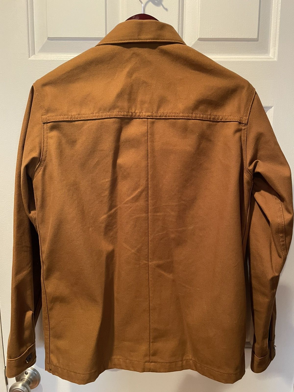 Railcar Fine Goods Chore Coat 12oz Duck in Brown, Men's — image 2 of 6