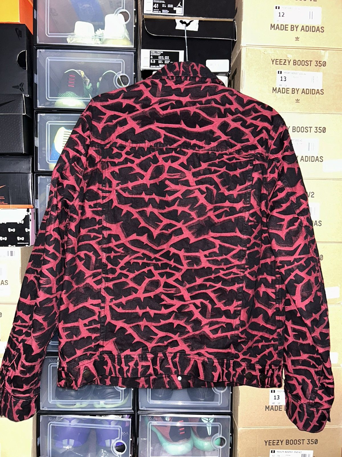 Supreme BUNDLE Supreme Thorn Trucker Jacket & MATCHING HAT FW18 NEW Size US M / EU 48-50 / 2 - 7 Thumbnail