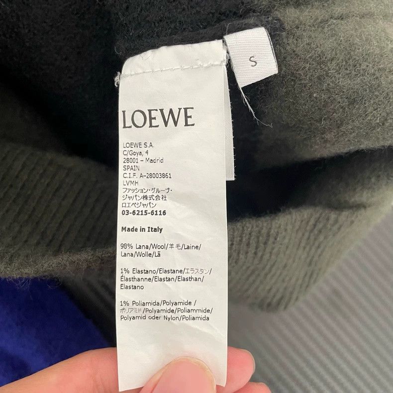 Loewe Loewe Colorblock Cashmere Sweater Size S Size US S / EU 44-46 / 1 - 4 Thumbnail
