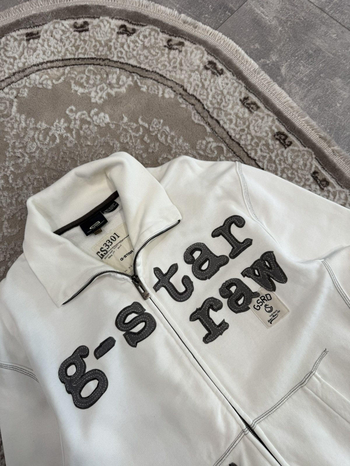 G-Star Vintage G Star Raw Zip Hoodie Jacket Rick Owens Margiela Size US XXL / EU 58 / 5 - 5 Thumbnail