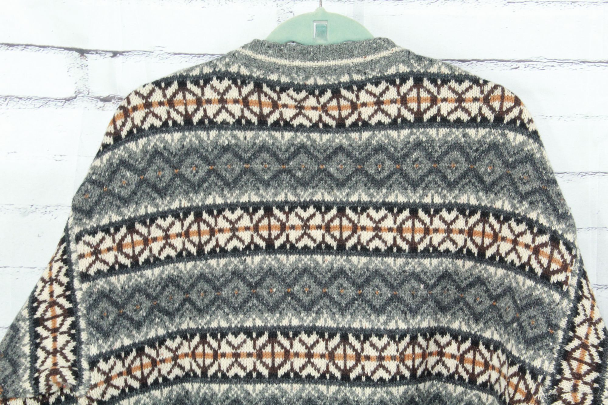 Jantzen Vintage Jantzen Wool Fair Isle Sweater Mens Size L Size US L / EU 52-54 / 3 - 7 Thumbnail