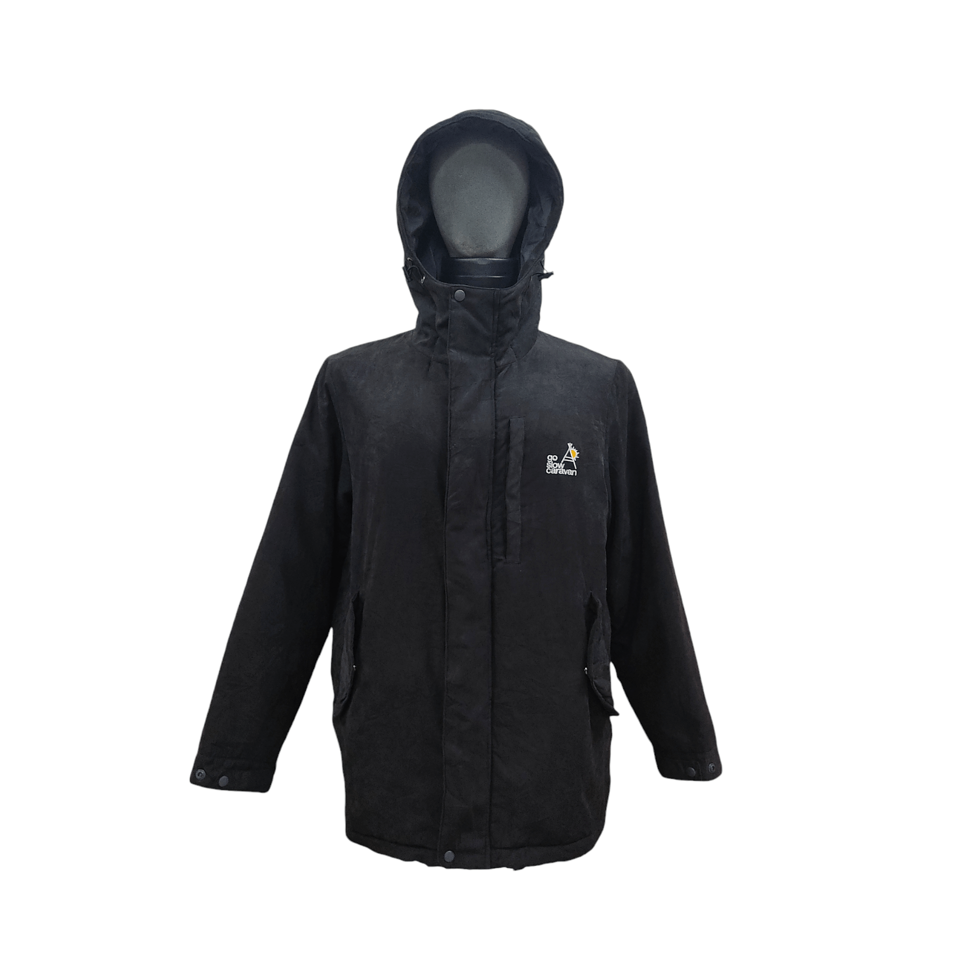 go slow caravan GO SLOW CARAVAN Warm Hooded Jacket Size US L / EU 52-54 / 3 - 1 Thumbnail