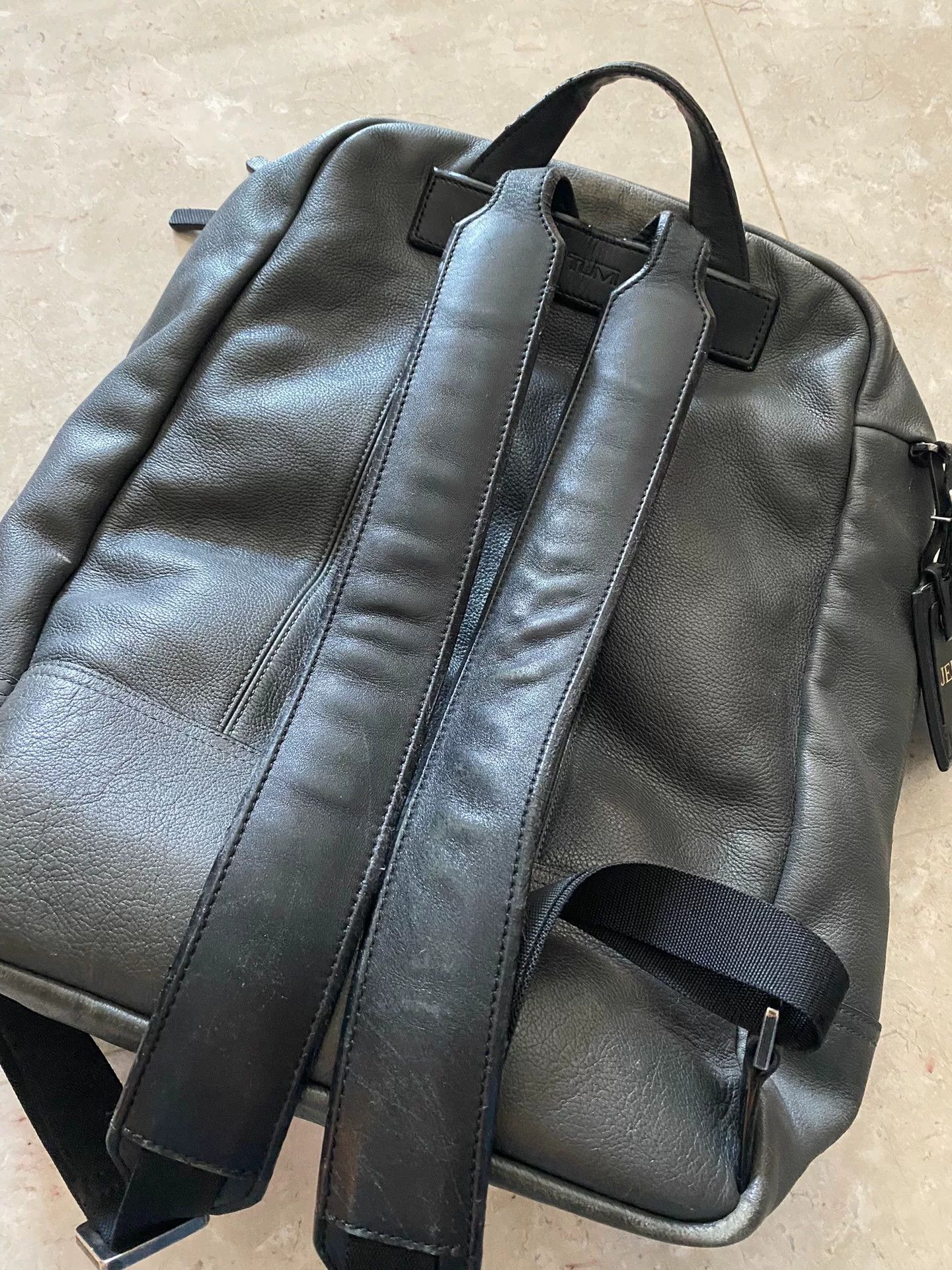Tumi TUMI Mission Bryant Leather Backpack Size ONE SIZE - 3 Thumbnail