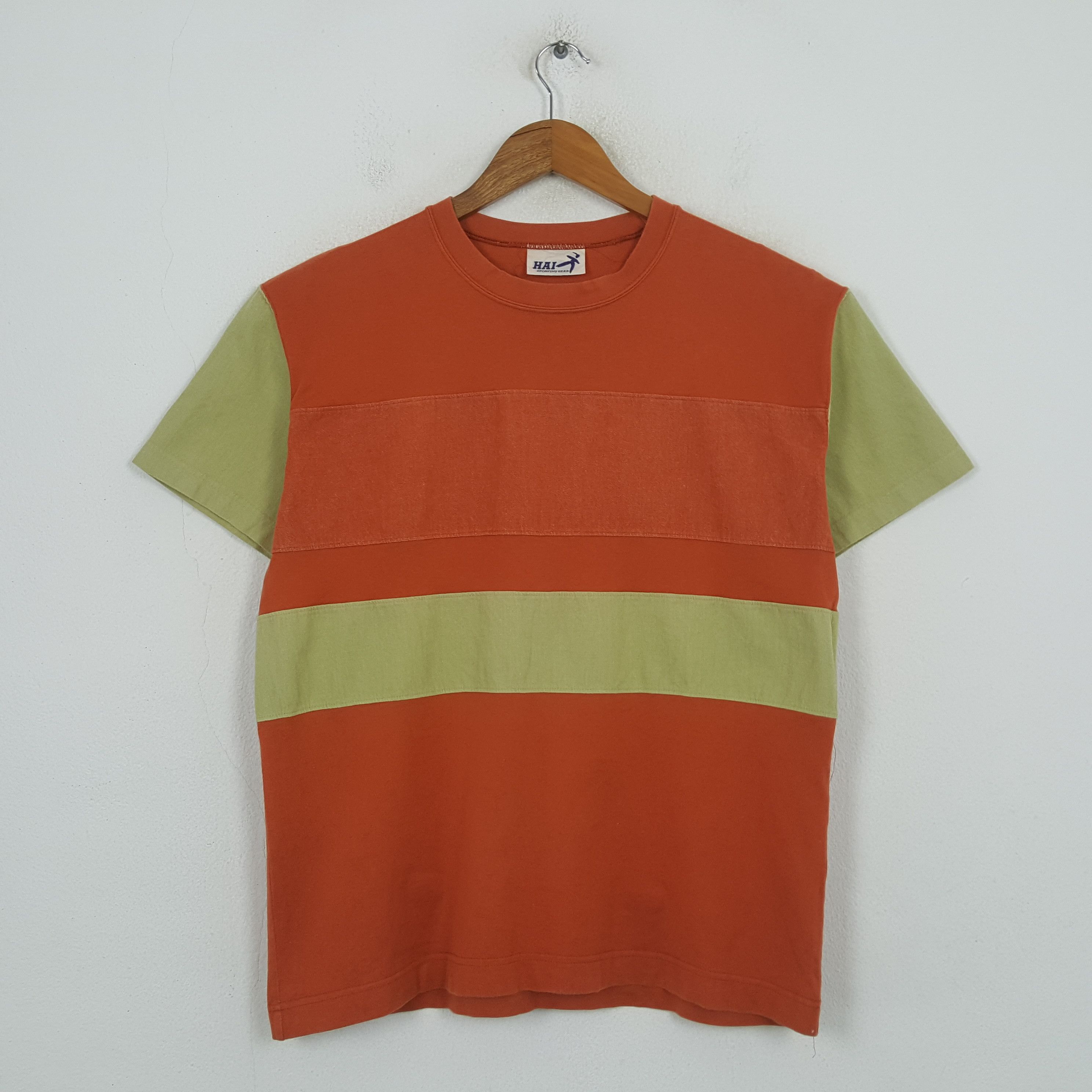 Hai Sporting Gear Vintage Hai Sporting Gear by Issey Miyake T-Shirt C301N52 Size US L / EU 52-54 / 3 - 1 Thumbnail
