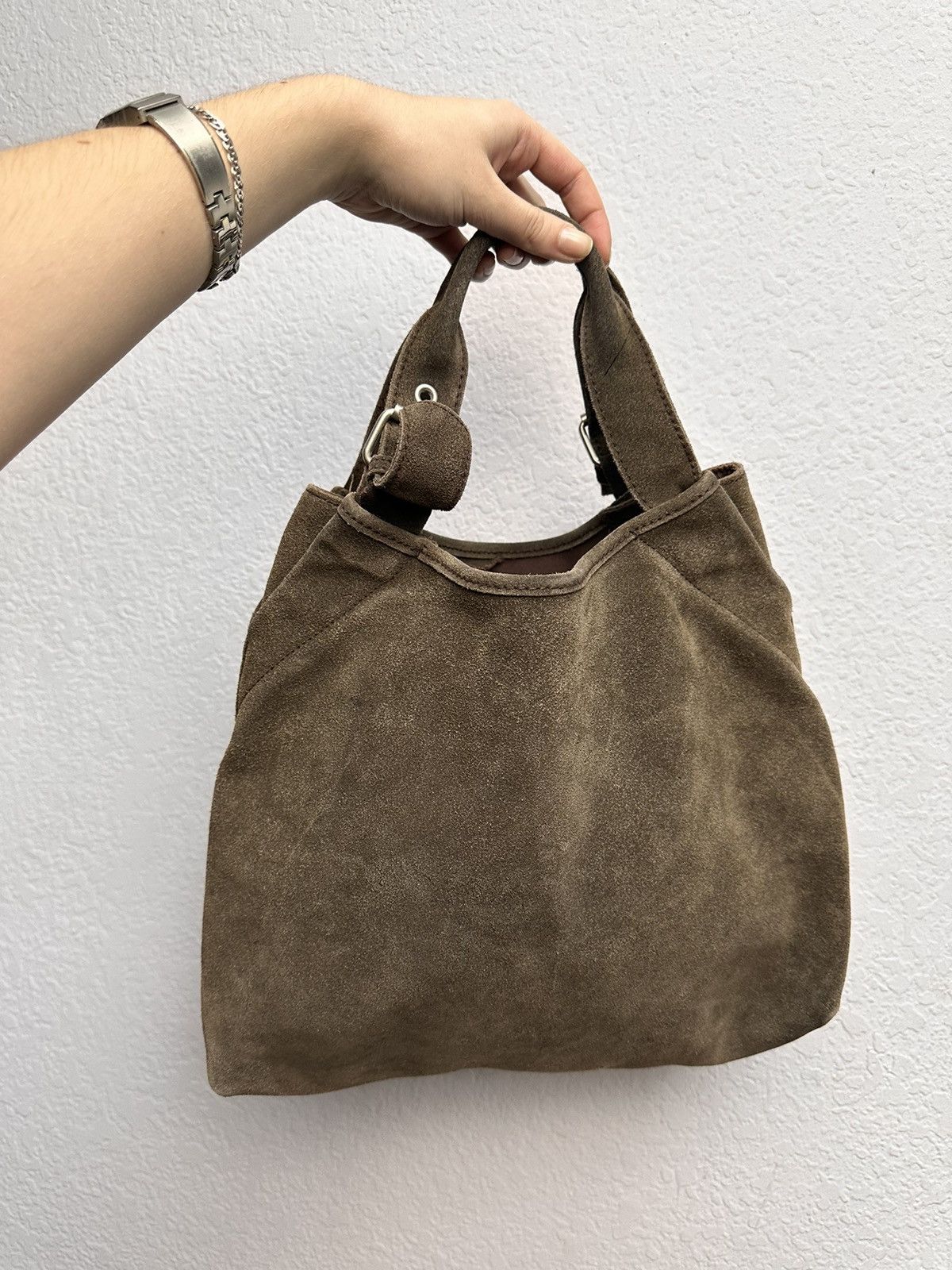 Vintage Diesel Style Y2K messenger Bag Leather Japanese GOA