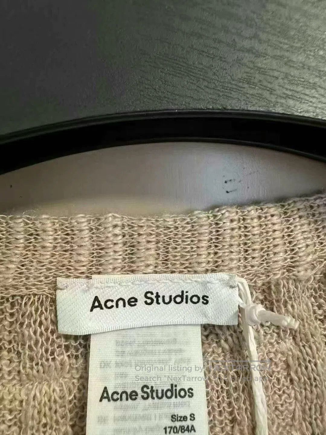 Acne Studios pink knitted cardigan from Acne Studios. Size S / US 4 / IT 40 - 4 Thumbnail