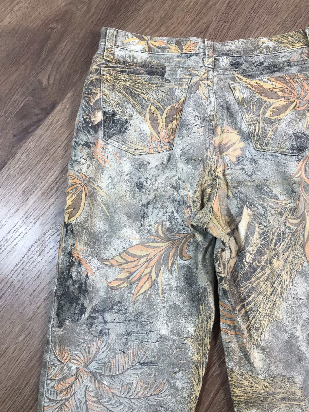 Vintage Angelo Marani Rare Full Print Pants Size US 32 / EU 48 - 14 Thumbnail