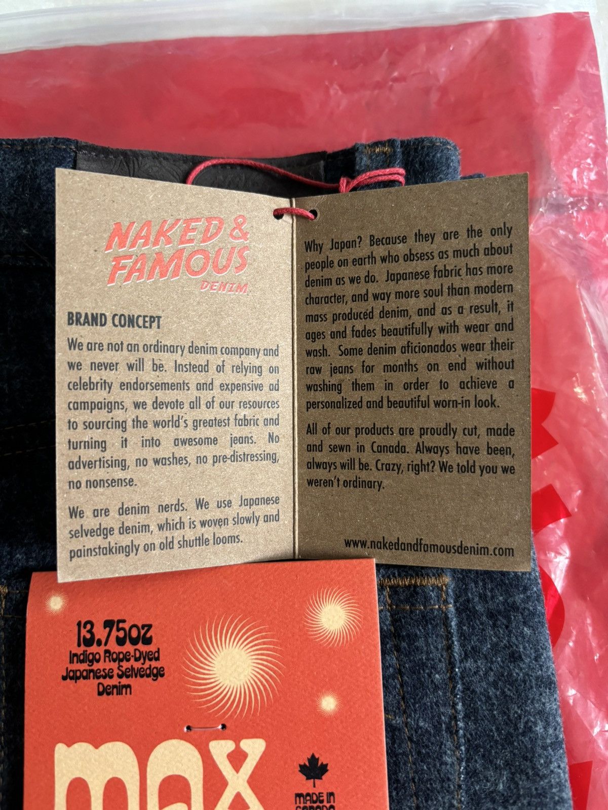 Naked & Famous Naked & Famous True Girl- Max Brush Selvedge Denim Size 26" / US 2 / IT 38 - 5 Thumbnail