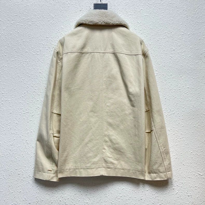 Louis Vuitton Louis Vuitton White embossed LOGO logging jacket Size US S / EU 44-46 / 1 - 2 Thumbnail