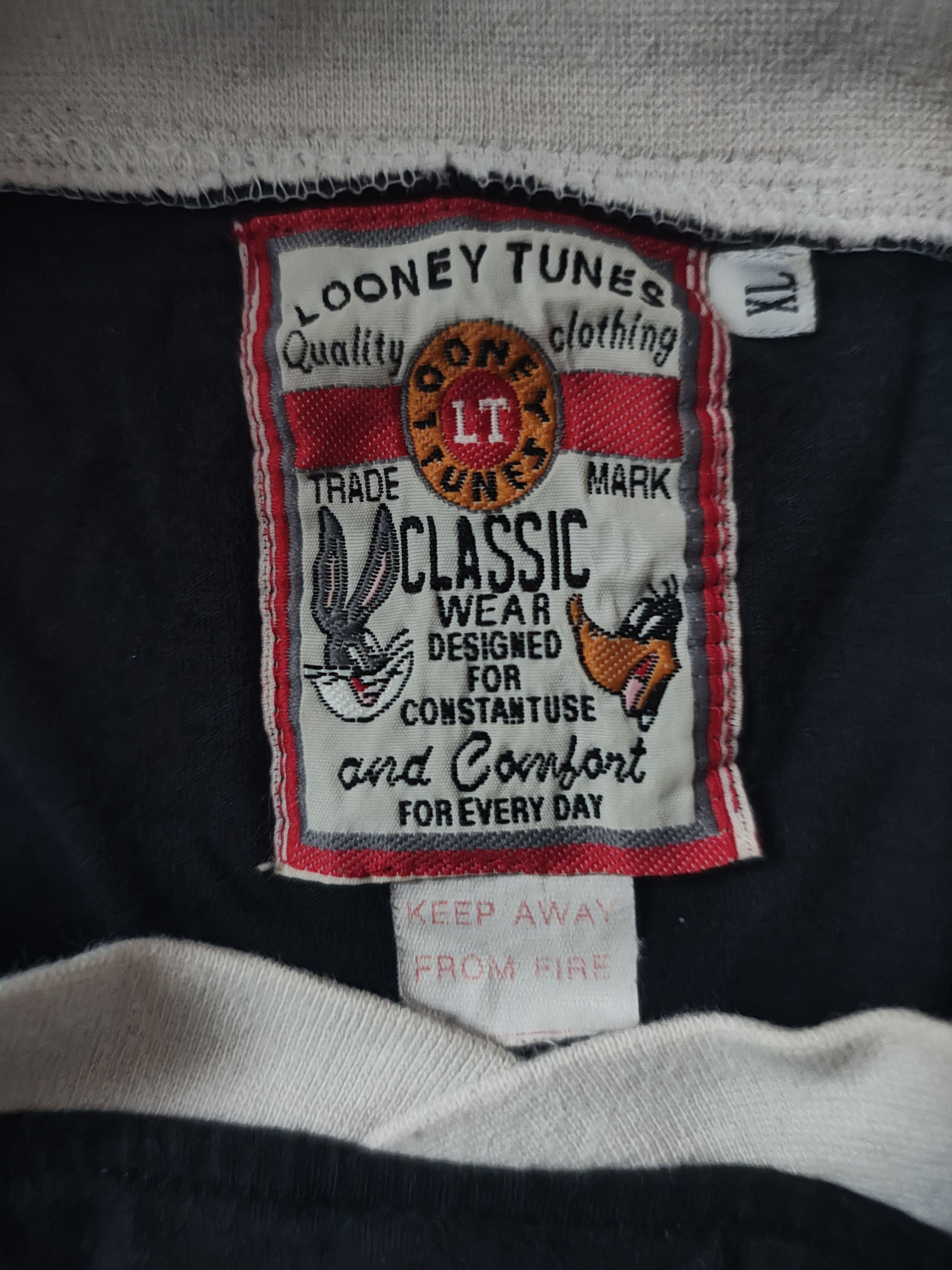 Cartoon Network × Vintage × Warner Bros 1997 Looney Tunes Official Merch Tee Tasmanian Devil Size US XL / EU 56 / 4 - 5 Thumbnail
