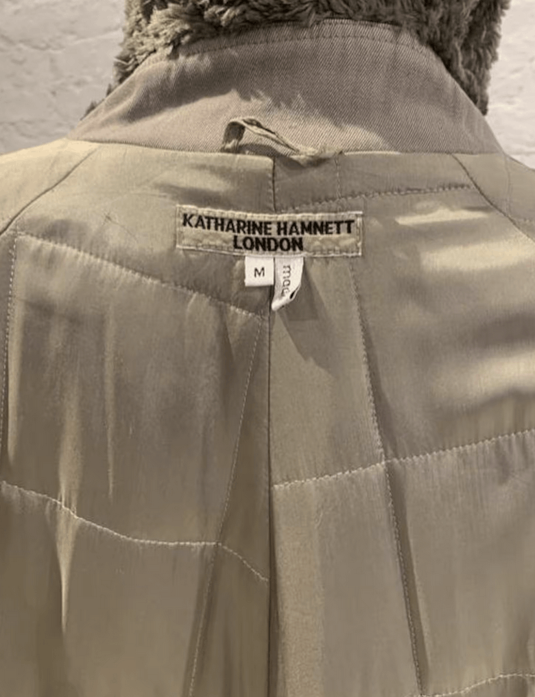 Katharine Hamnett London Rare Katharine Hamnett 80s Oversized coat faux fur collar Size US M / EU 48-50 / 2 - 11 Thumbnail