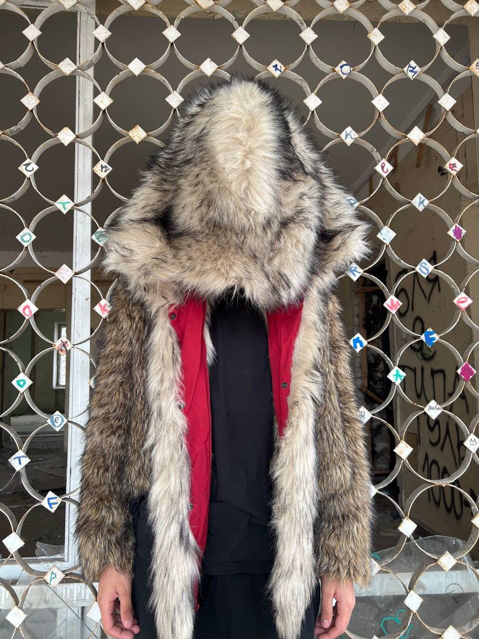 Vintage Vintage Y2K Opium Fuzzy Fur Bunny Hood Owens Style hat Size ONE SIZE - 2 Thumbnail