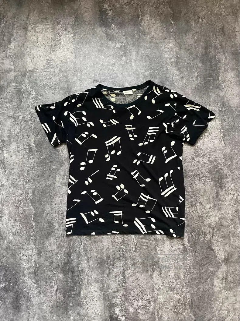 Saint Laurent Paris Saint Laurent Paris Fully Printed Barrage Music Note Short Size US XXL / EU 58 / 5 - 1 Thumbnail