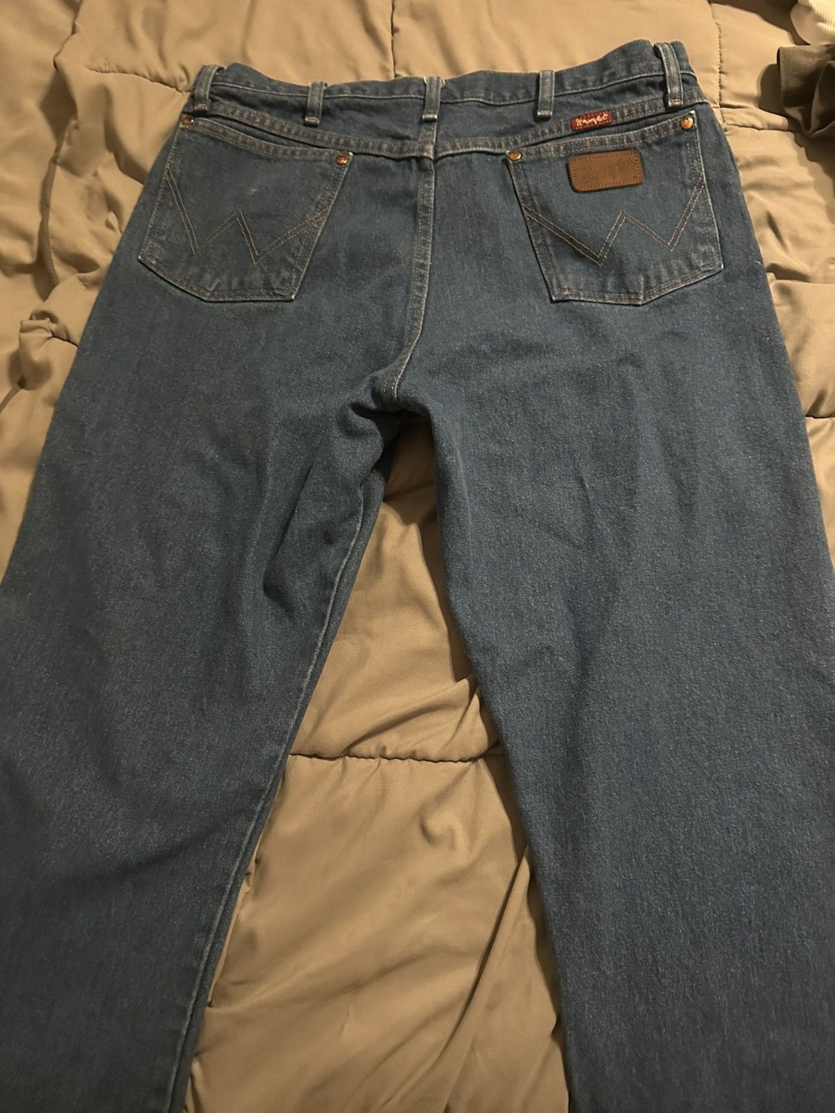 Vintage × Wrangler Wrangler cowboy cut jeans Size US 36 / EU 52 - 3 Thumbnail