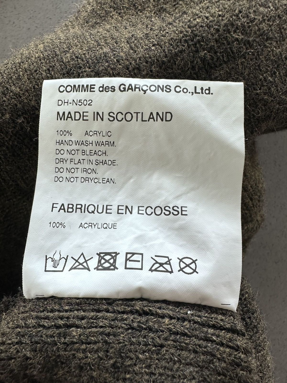 Comme des Garcons Homme Deux CDG Homm Deux V neck Sweater Size US M / EU 48-50 / 2 - 4 Thumbnail