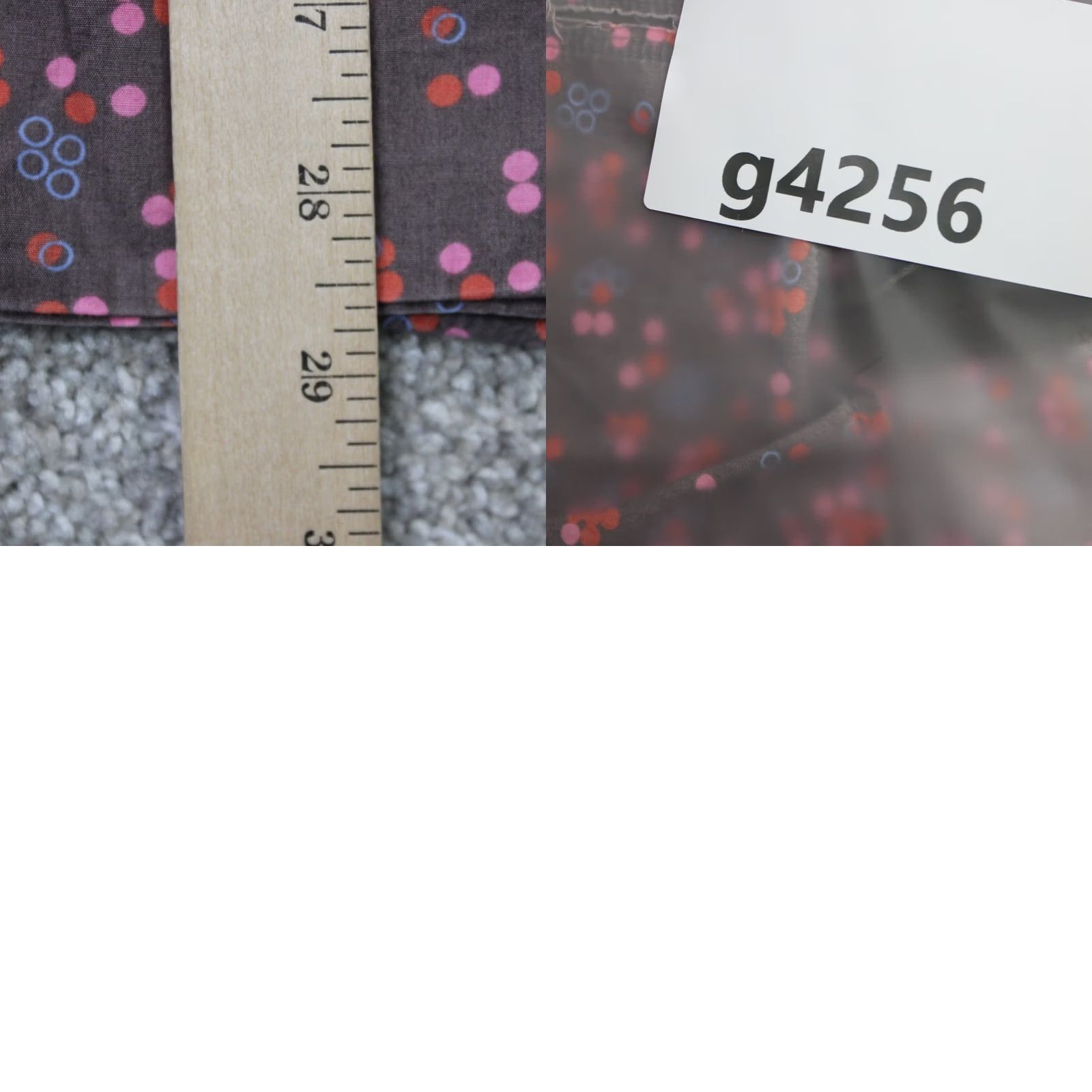 Hugo Boss HUGO BOSS Shirt Mens L Brown Pink Geometric Cotton Long Sleeve Size US L / EU 52-54 / 3 - 9 Thumbnail