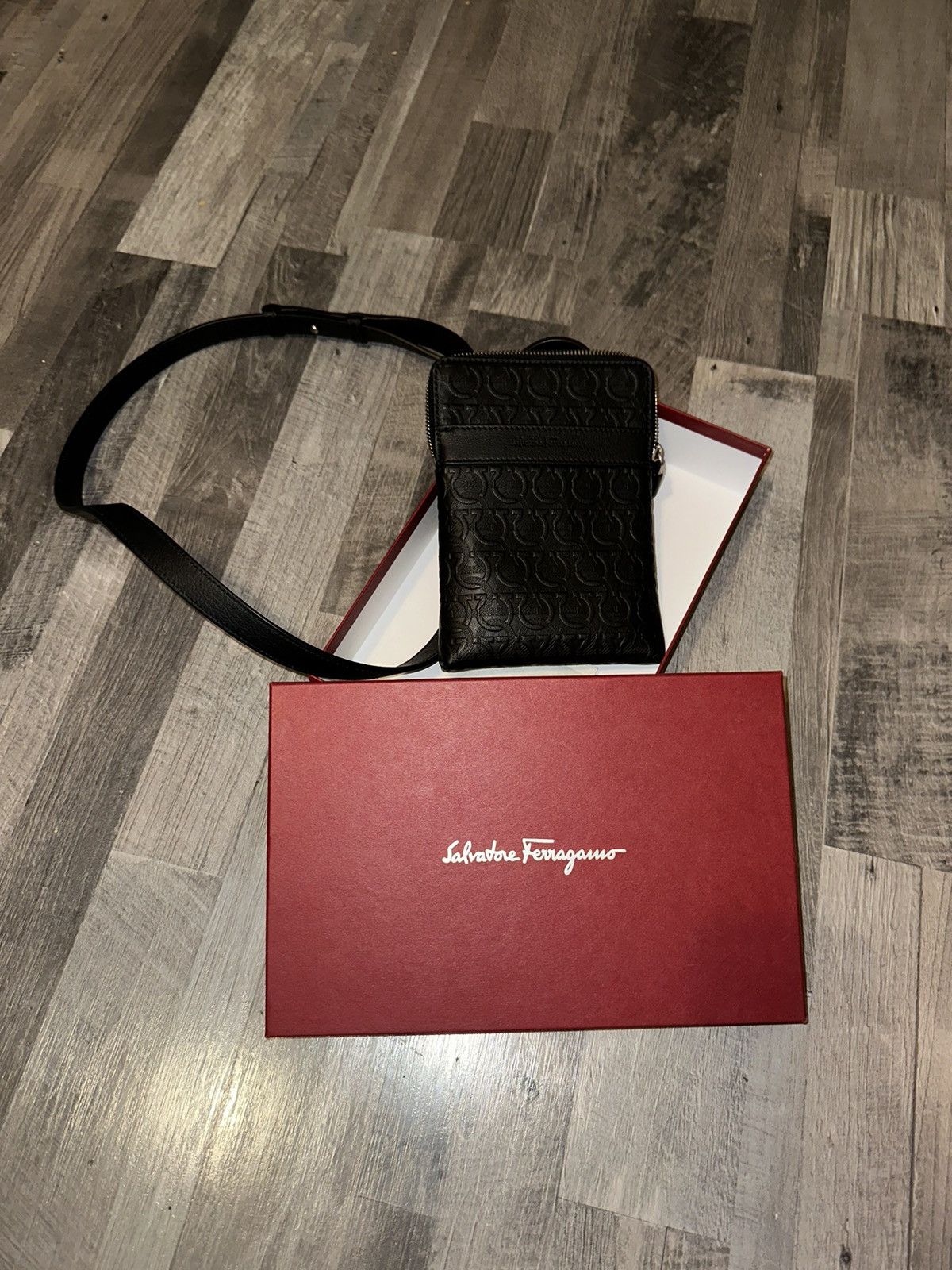 Salvatore Ferragamo Salvatore Ferragamo North-South Gancini Bag Size ONE SIZE - 3 Thumbnail