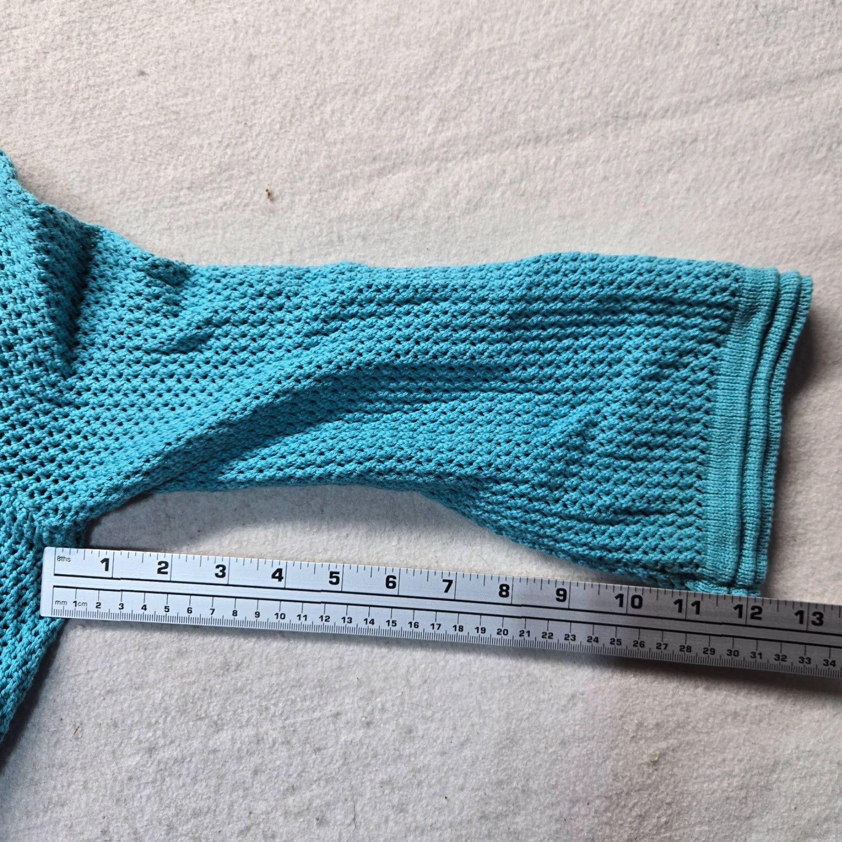 Vintage VINTAGE Jenni Women's Sweatshirt Hoodie Pullover S Small Blue Cotton Knit Casual Modern Size S / US 4 / IT 40 - 7 Thumbnail