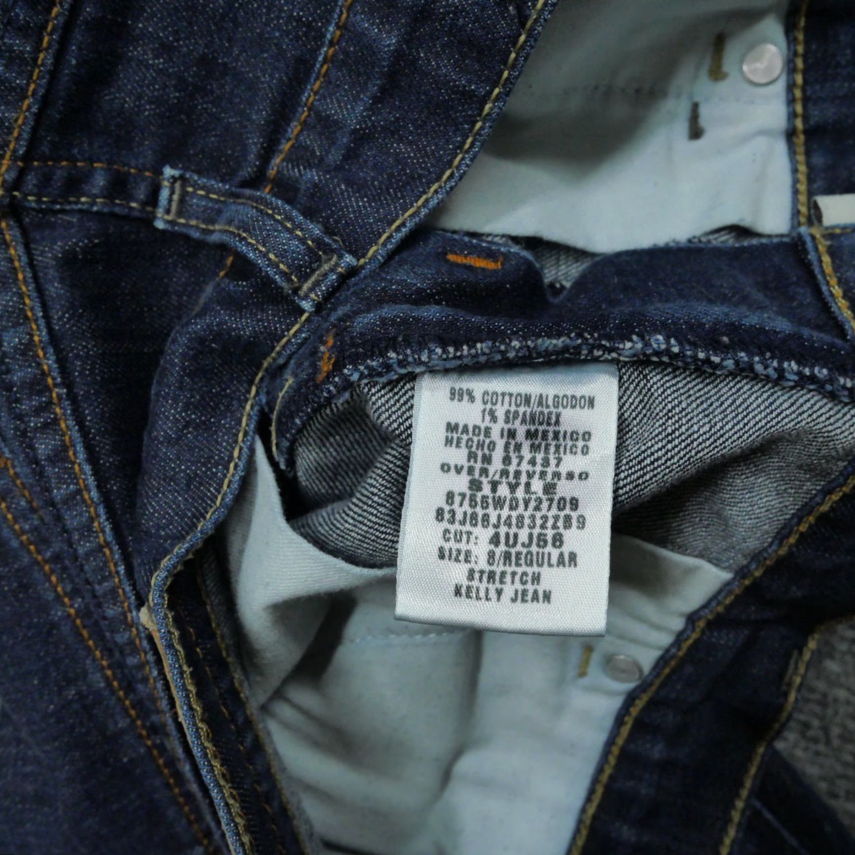 Polo Ralph Lauren Polo Ralph Lauren Jeans Womens 8 Bootcut 32x32 Blue Denim 5-Pocket Distressed Classic Vintage Ladies Pants Size 24" / US 00 / IT 34 - 5 Thumbnail