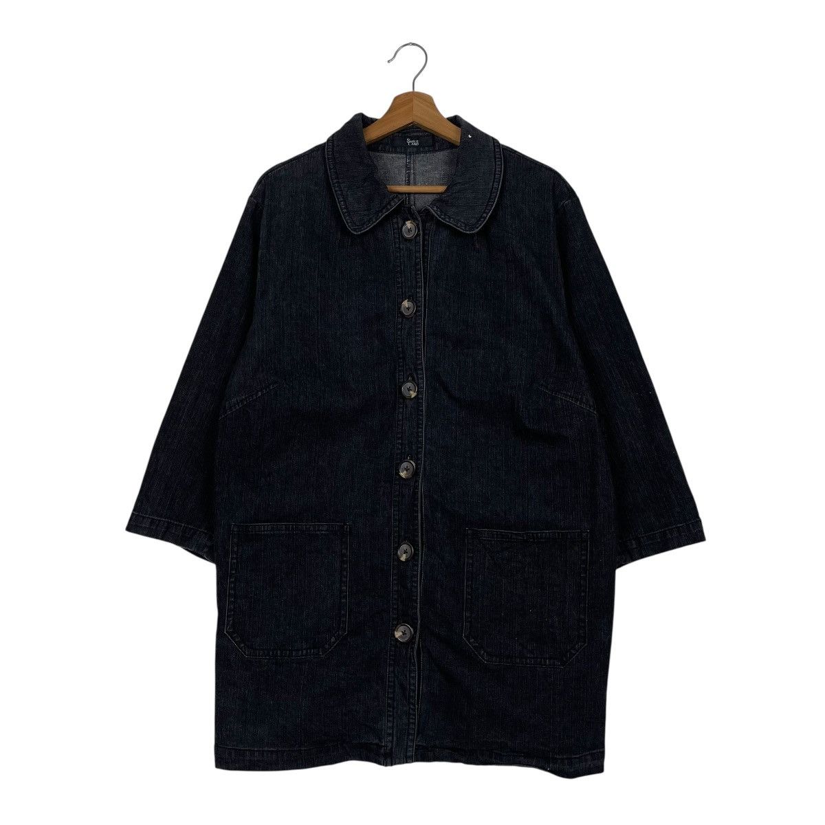 Other Japanese Brand Smile Land Oversize Denim Jacket Size 4XL / US 24-26 - 1 Thumbnail