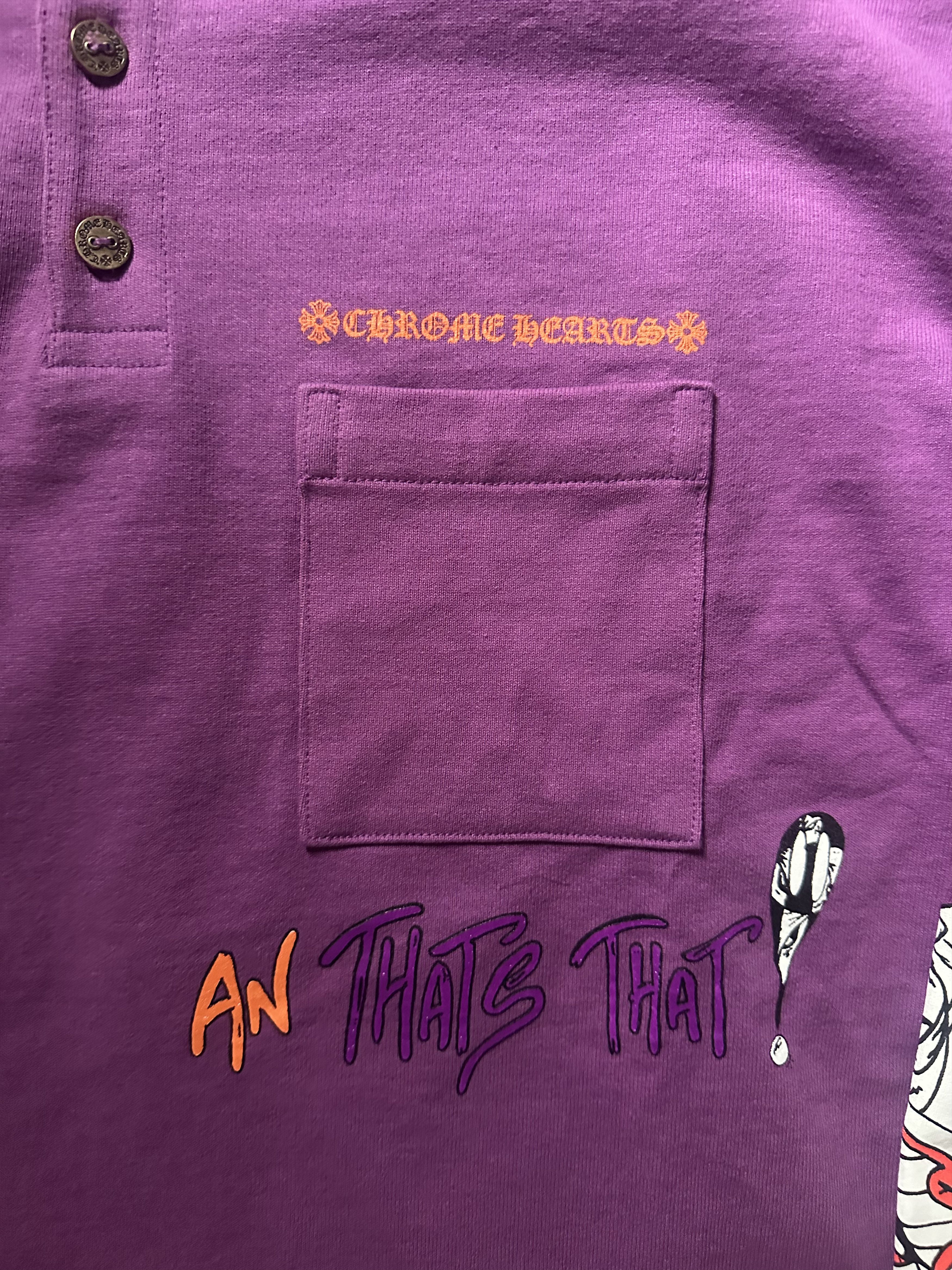 Chrome Hearts Chrome Hearts "I Want More Not Less" Matty Boy Polo Size US L / EU 52-54 / 3 - 2 Thumbnail