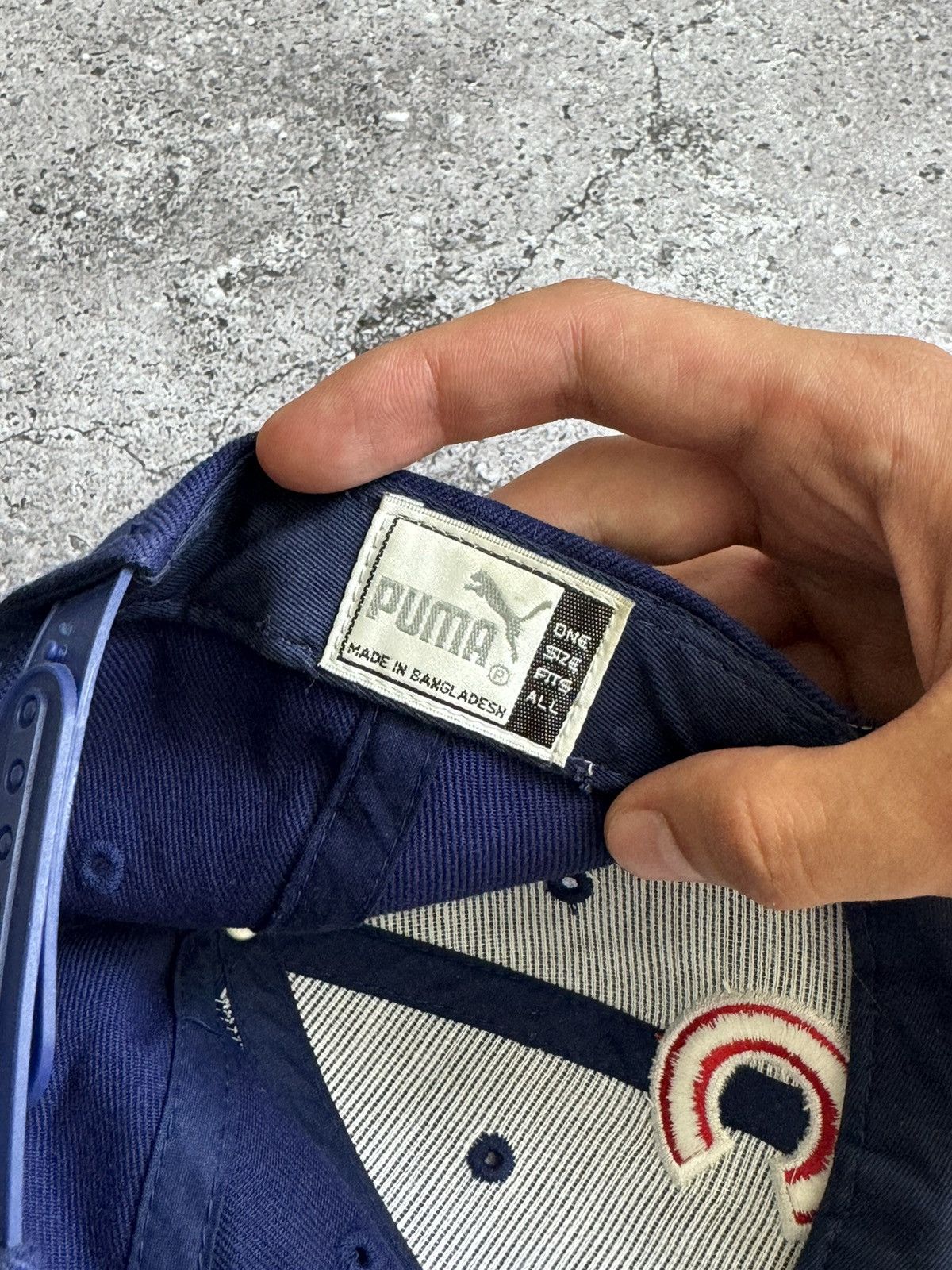 Puma × Vintage Vintage rare Puma Chicago cubs baseball cap hat Size ONE SIZE - 10 Thumbnail