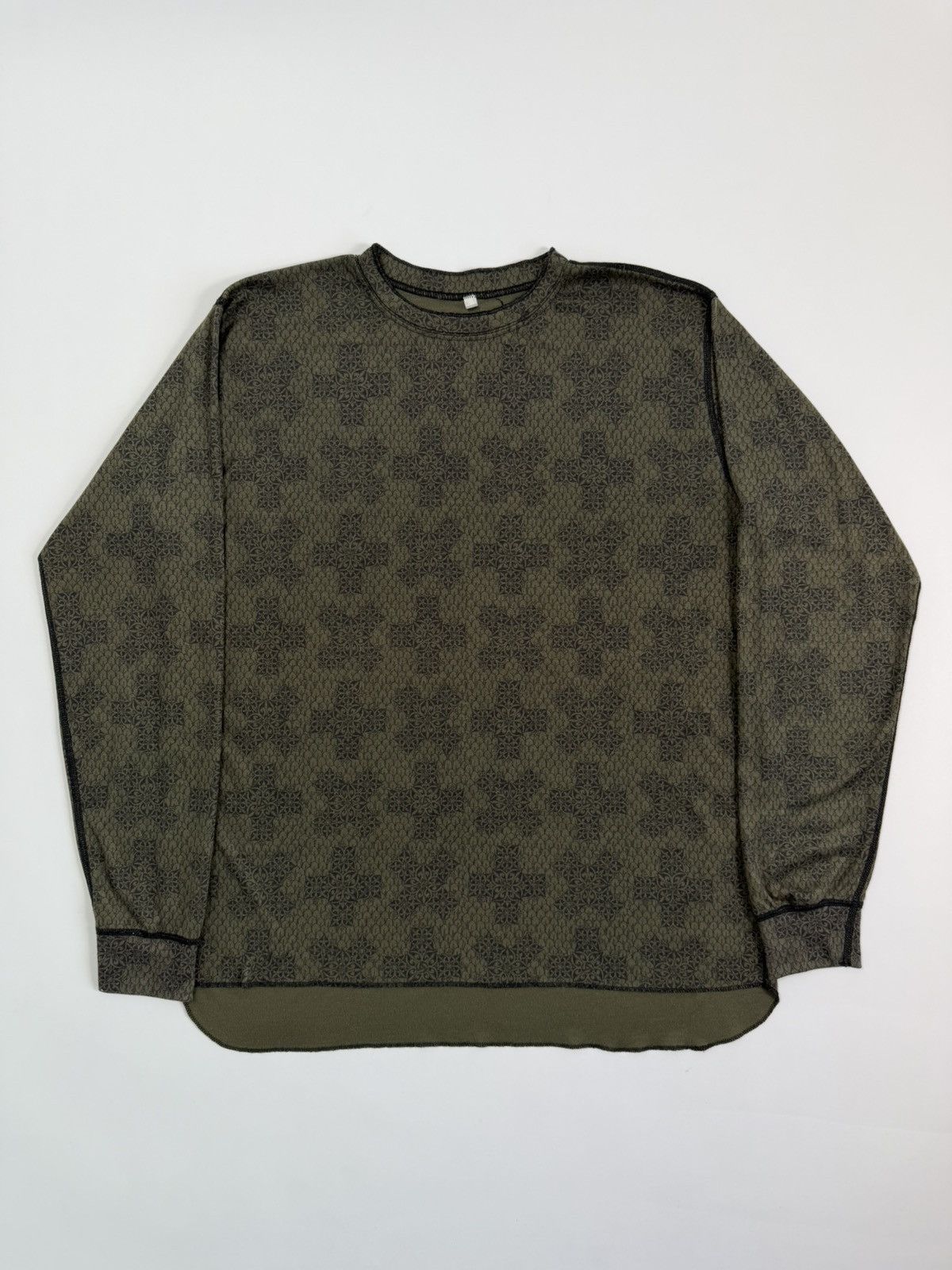 Burton ➕✖️Burton Printed Polartec Longsleeve Size US M / EU 48-50 / 2 - 1 Thumbnail