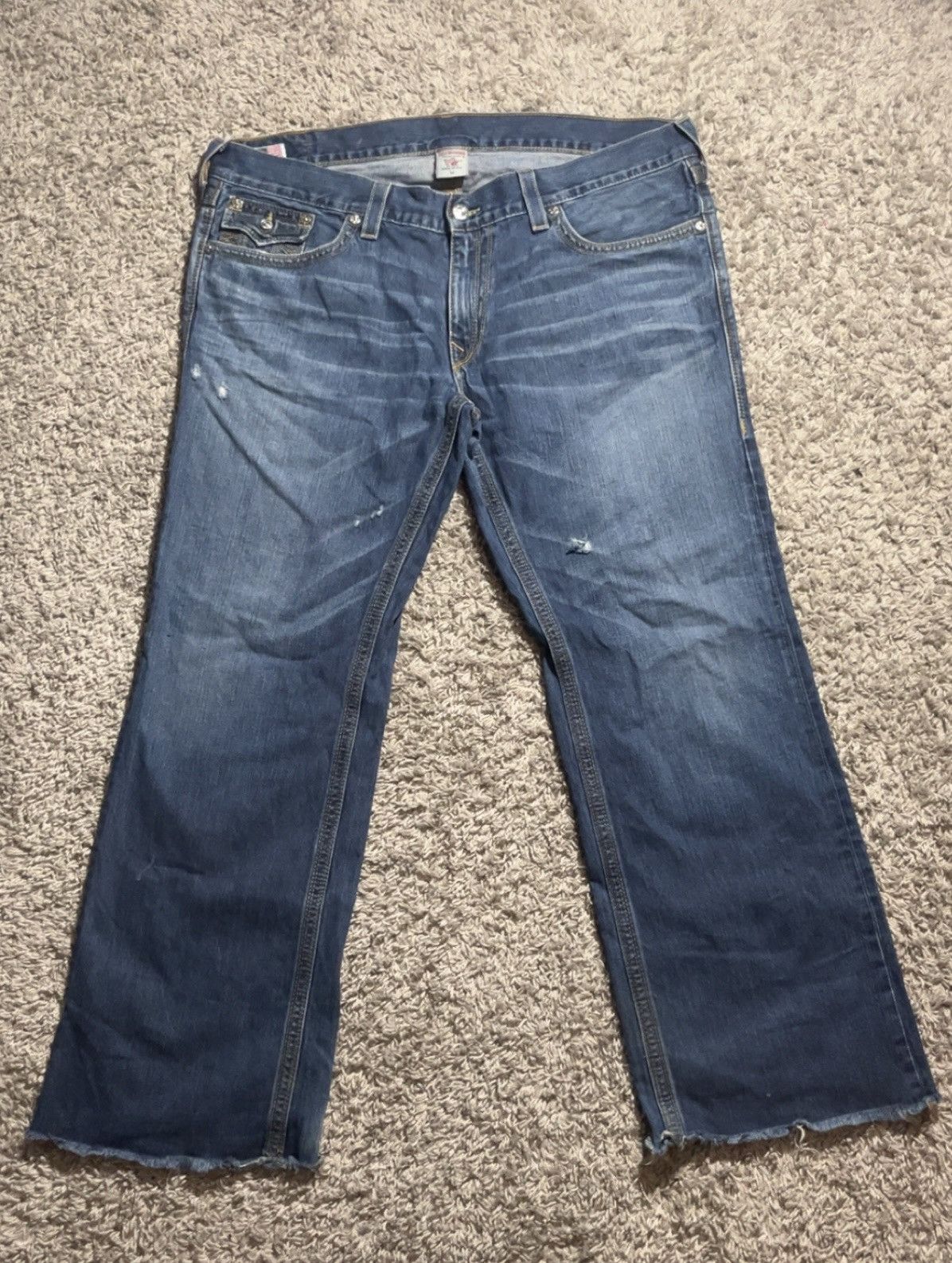 True Religion × Vintage True Religion Jeans Ricky QT Bootcut Vintage Size US 42 / EU 58 - 1 Thumbnail