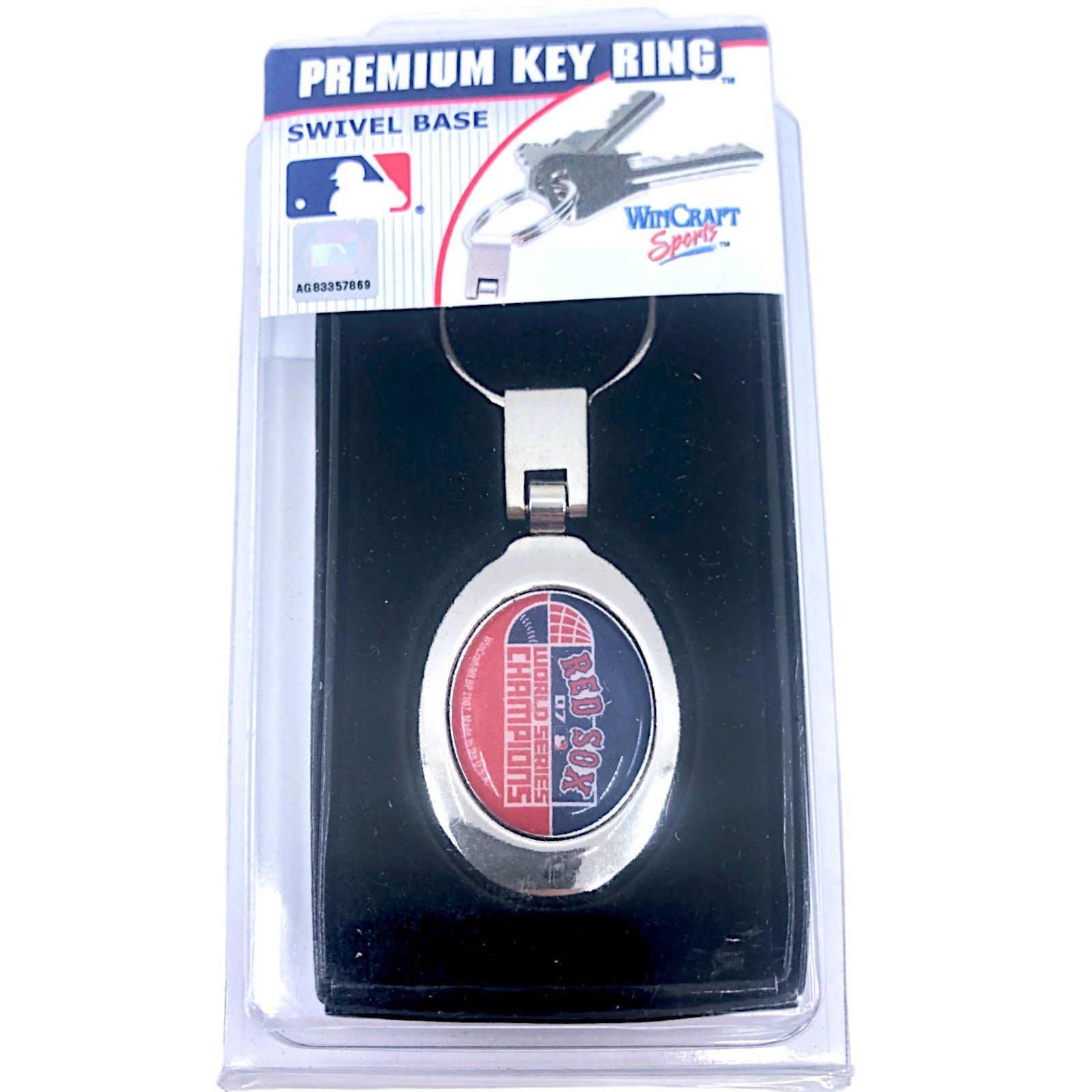 MLB Boston Red Sox 2007 World Series Champions Key Ring *NEW* Size ONE SIZE - 1 Thumbnail