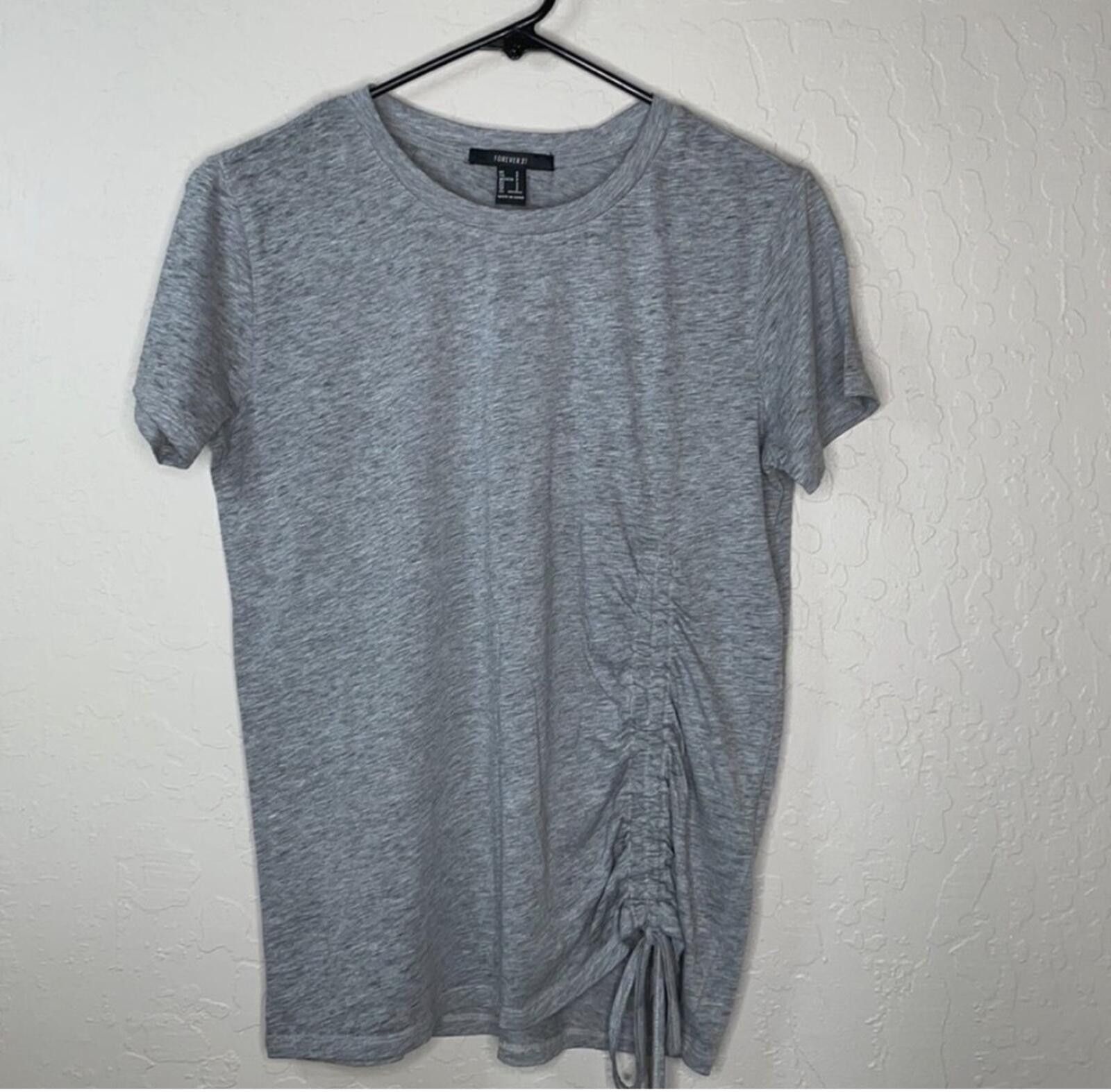 Forever 21 Forever 21 tie front T Shirt Size S / US 4 / IT 40 - 2 Thumbnail