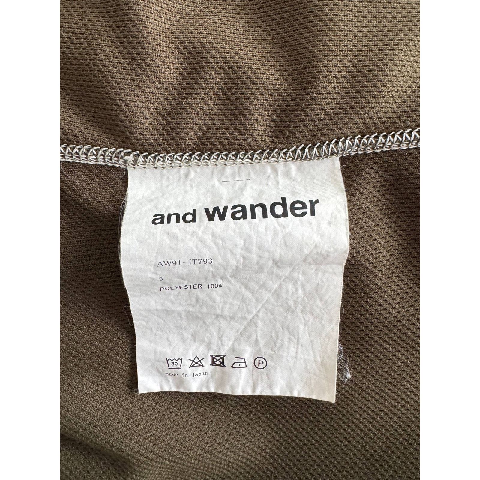 And Wander And Wander Technical Performance T Shirt Green Size US M / EU 48-50 / 2 - 8 Thumbnail