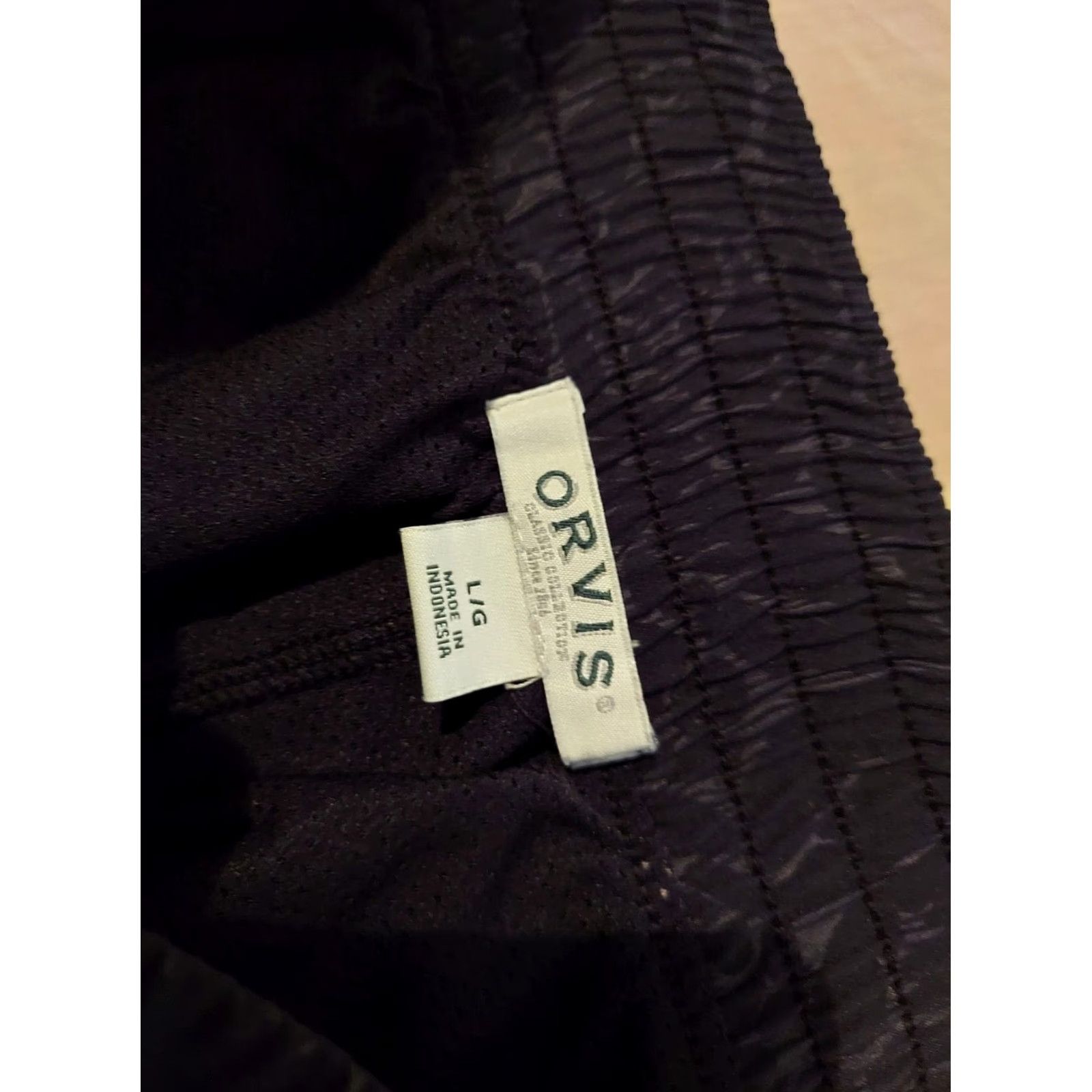 Orvis Womens Orvis Skirt L Large Black Athletic Golf Shirt Size 36" / US 14 / IT 50 - 7 Thumbnail