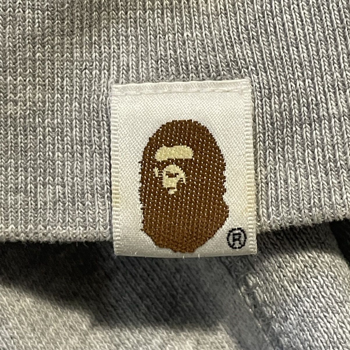 Bape Bape grey half camo shark hoodie Size US XL / EU 56 / 4 - 8 Thumbnail
