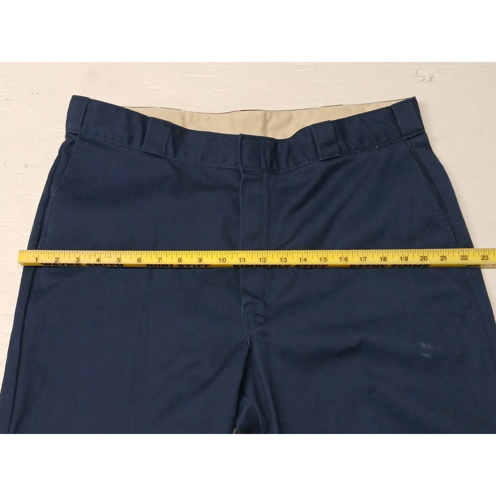 Dickies Dickies 40x32 Navy Blue Dress Casual Khaki Jeans/Pants Size US 40 / EU 56 - 6 Thumbnail