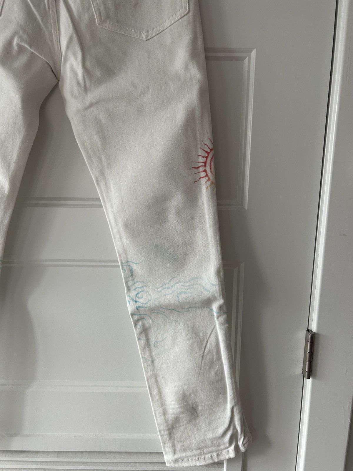 Lost Daze Lost Daze Hand Painted Pants Size US 28 / EU 44 - 7 Thumbnail