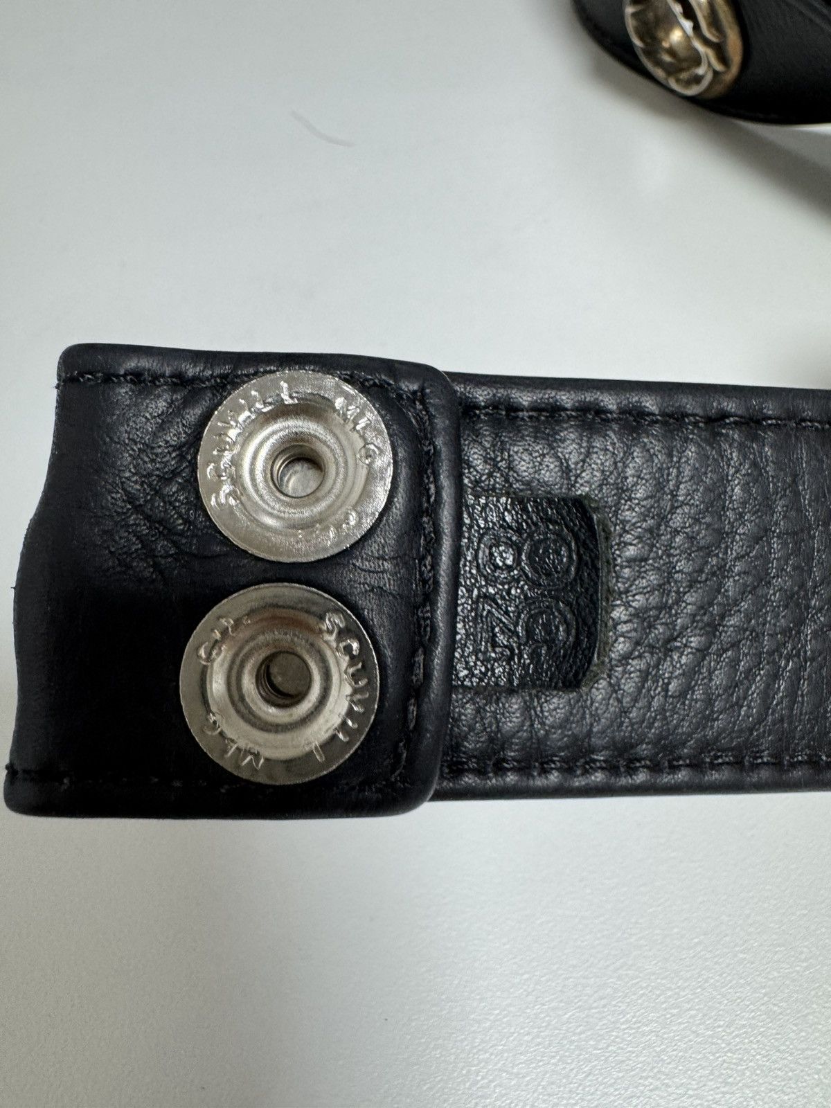 Chrome Hearts Grommet studded belt strap Size 38 - 5 Thumbnail