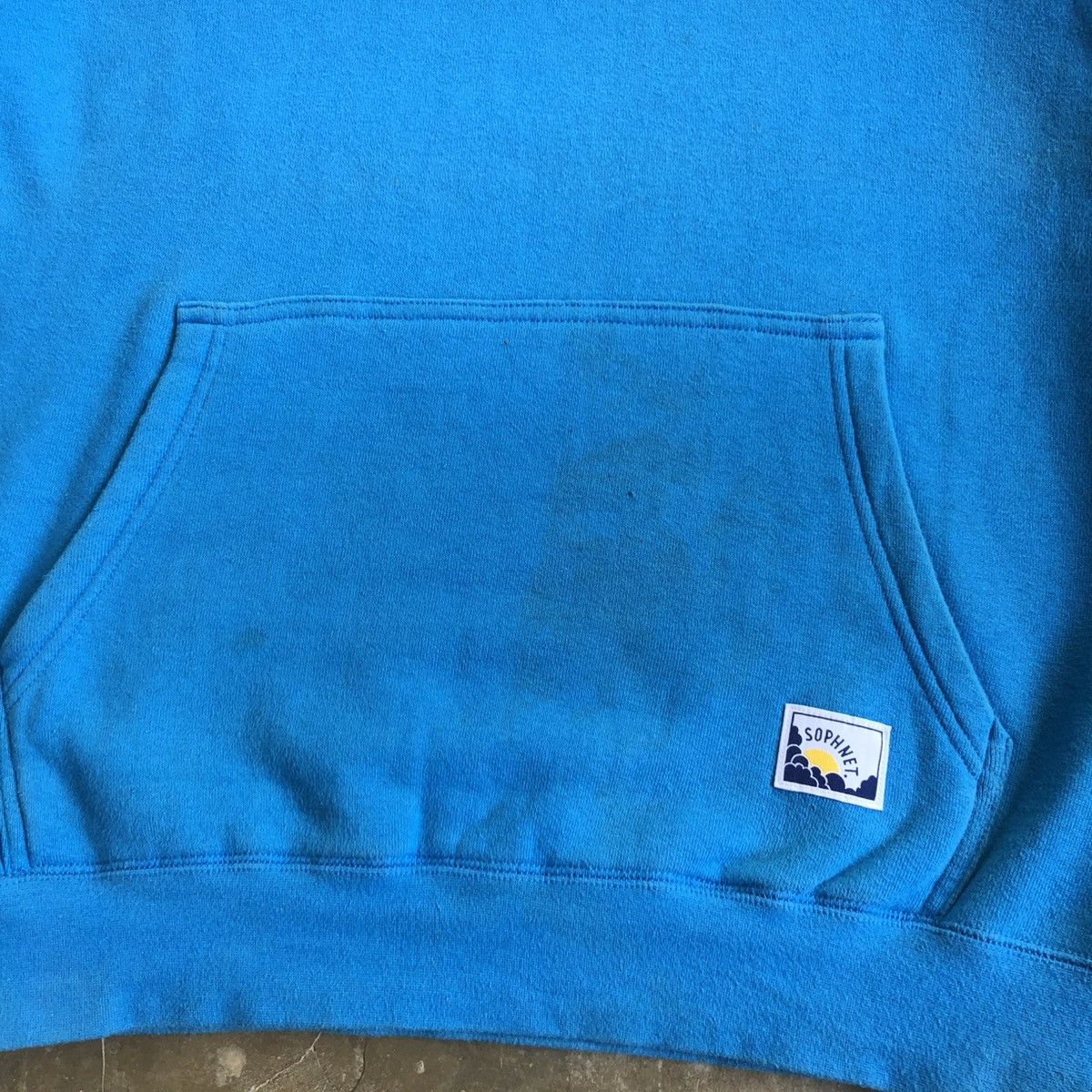Sophnet. 🇯🇵 2000s Sophnet. Sunspel Embroidery Font Hoodie Blue Size US XL / EU 56 / 4 - 7 Thumbnail