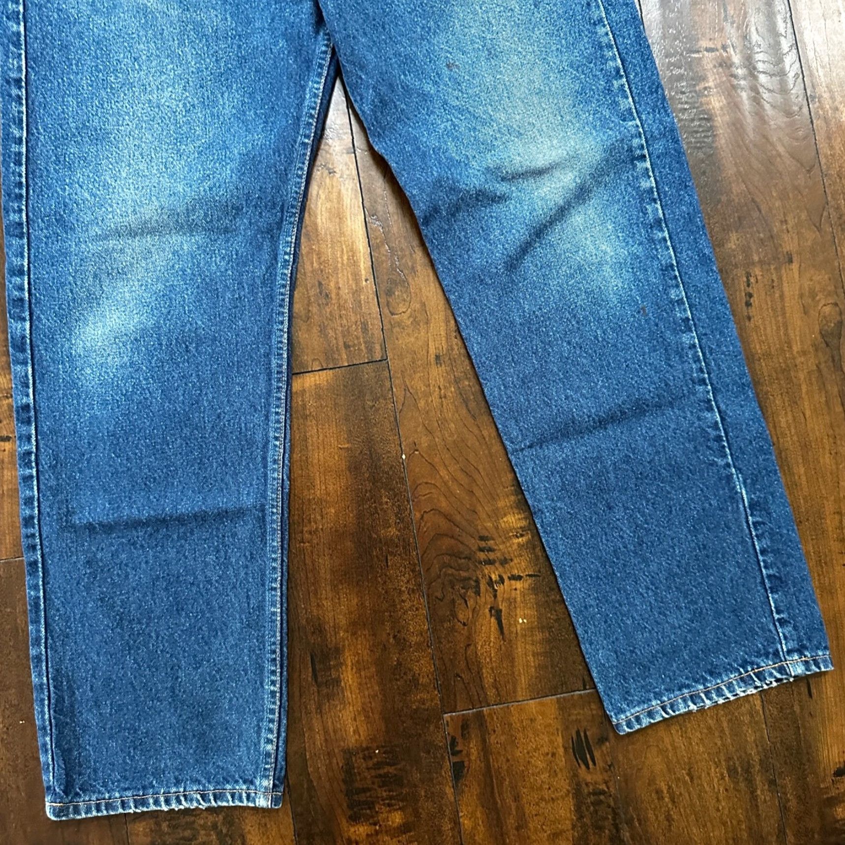 Levi's VINTAGE Levi's 505 Jeans Mens 38x30 Denim Blue 90s 5-Pocket Regular Straight 40505 Canada - (Note: remove extra hyphen?) Size US 38 / EU 54 - 3 Thumbnail