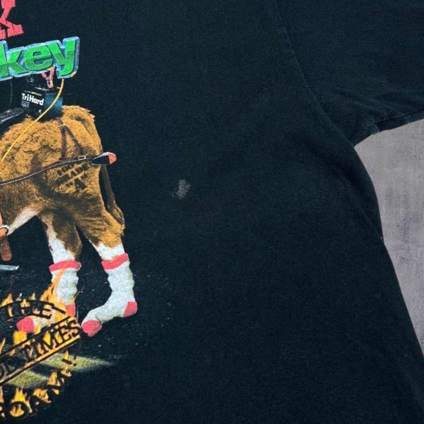Anvil Vintage Anvil Redneck Cowasockey “Let The Good Times Roam” Graphic T-Shirt XL Size US XL / EU 56 / 4 - 4 Thumbnail