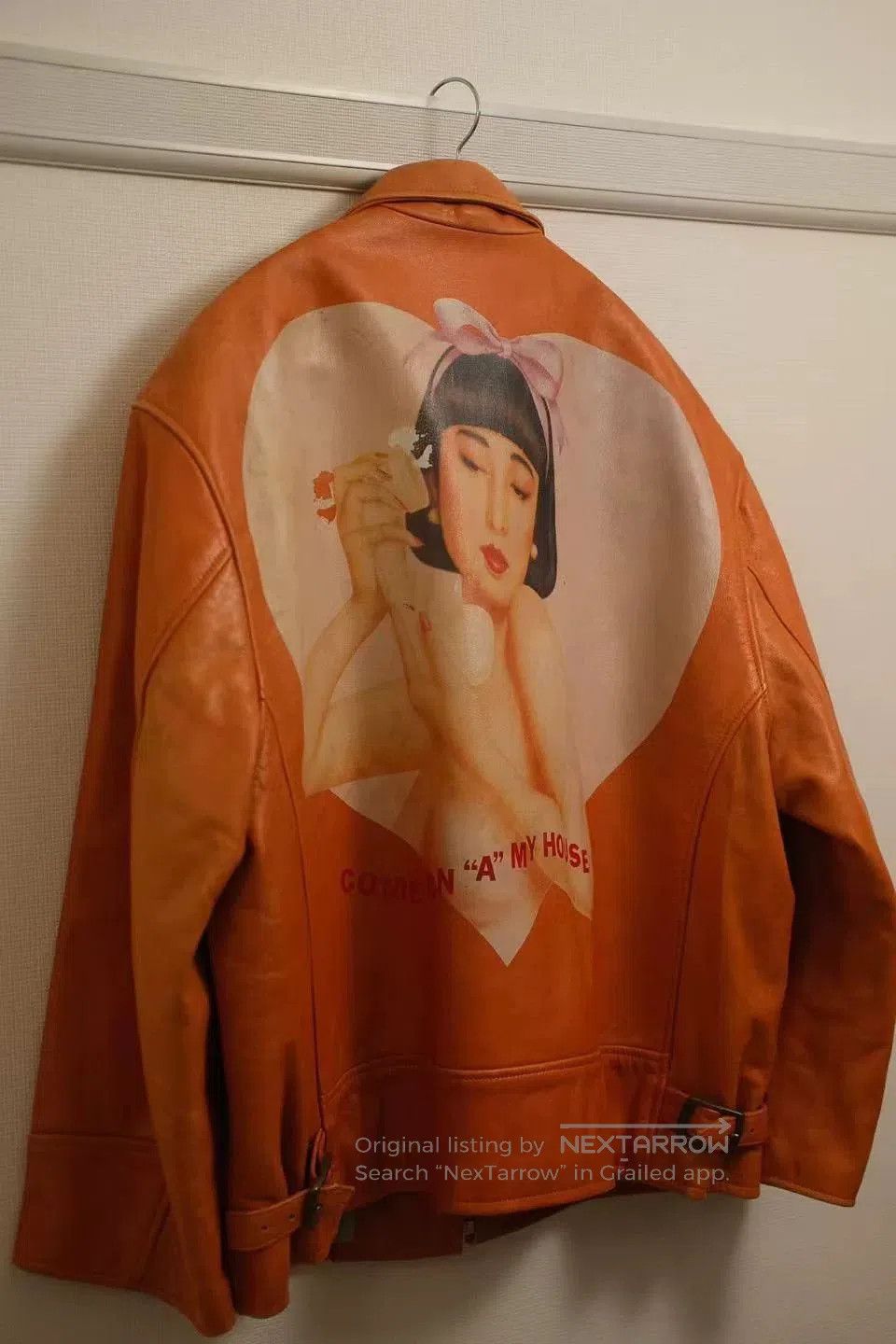 Yohji Yamamoto Yohji Yamamoto Orange Leather Jacket. Size US M / EU 48-50 / 2 - 2 Thumbnail