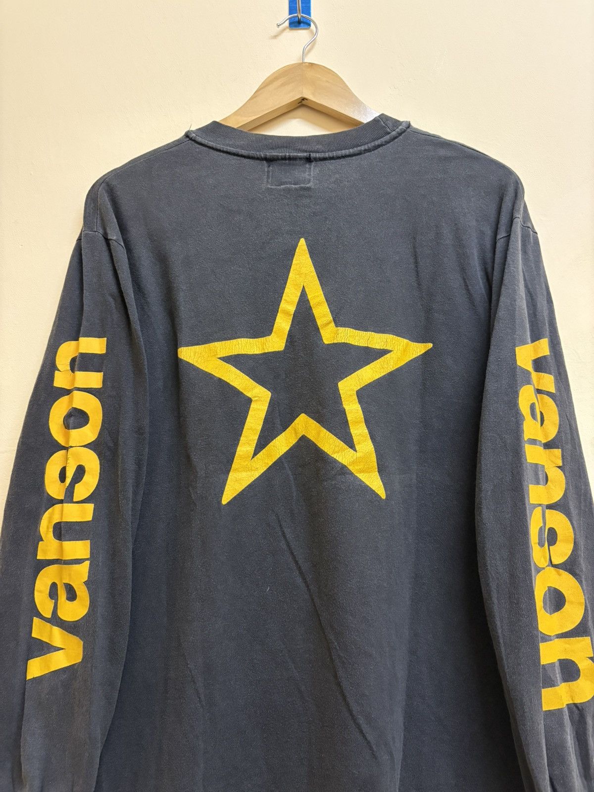 Vanson Leathers Vintage Vanson Leathers Spell Out Star Logo Sleeve Print Size US M / EU 48-50 / 2 - 4 Thumbnail